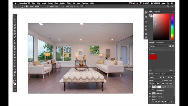 How to master advanced tools in Photoshop for real estate editing