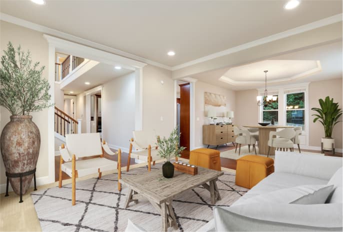 virtual staging after
