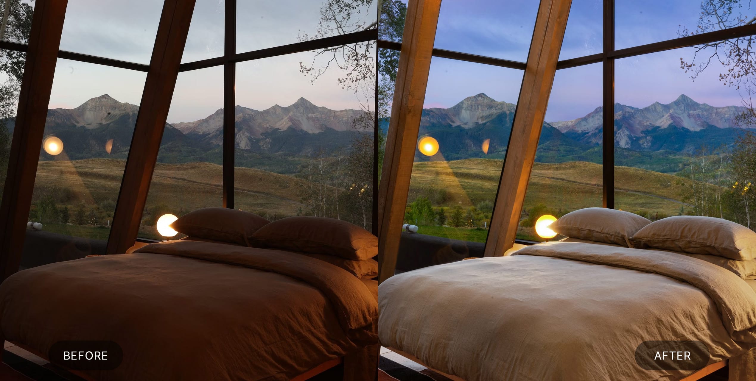 AI HDR real estate photo enhancement example 1