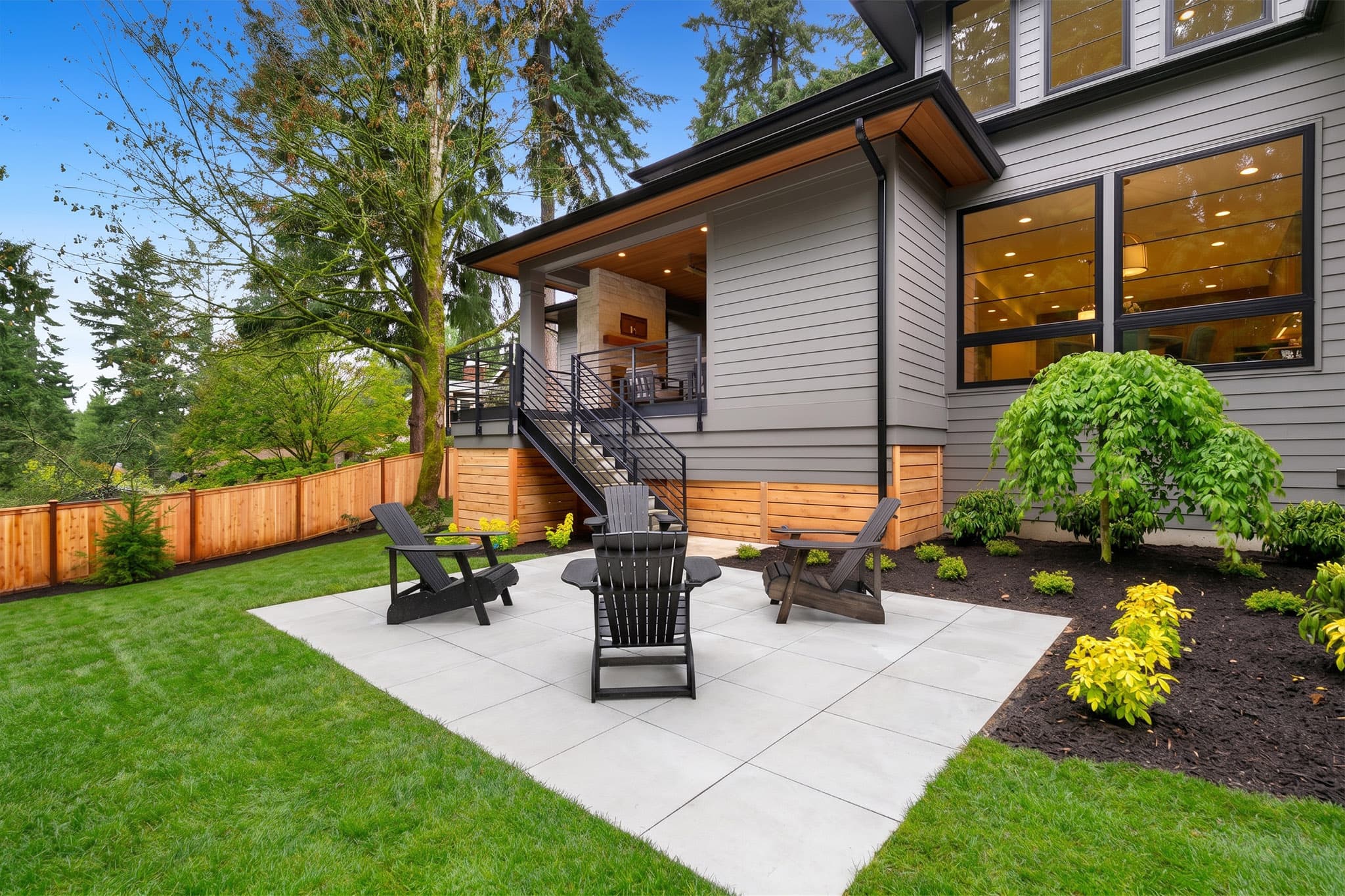 Inviting Outdoor Living Area after edit