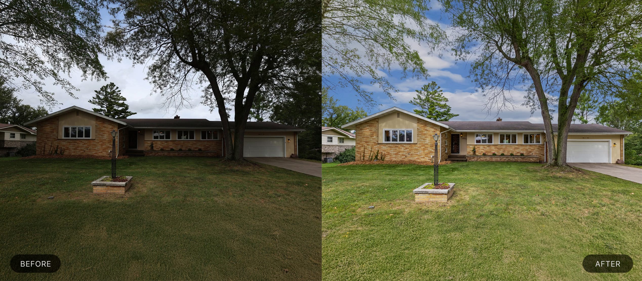 Basic HDR fusing and color correction