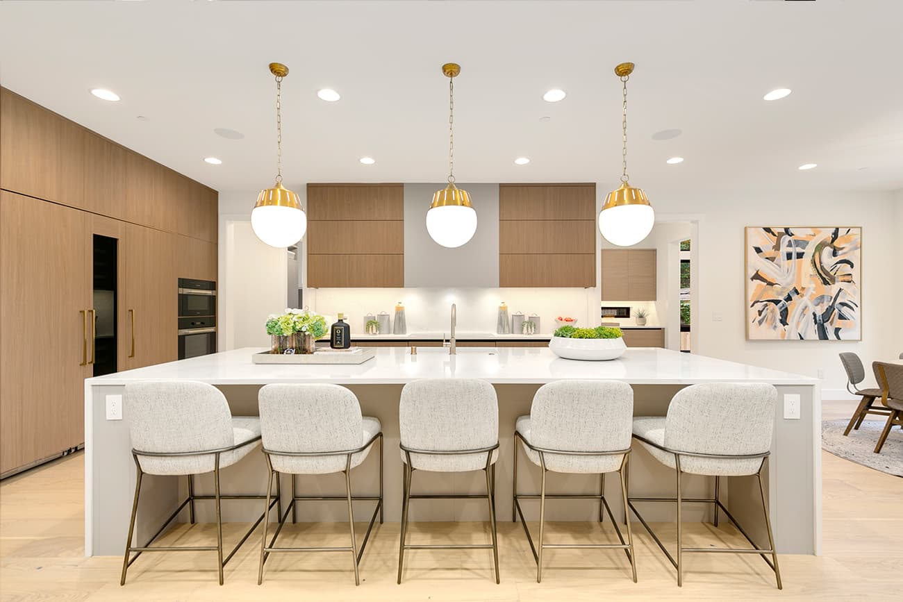 Decluttered Open Kitchen after edit