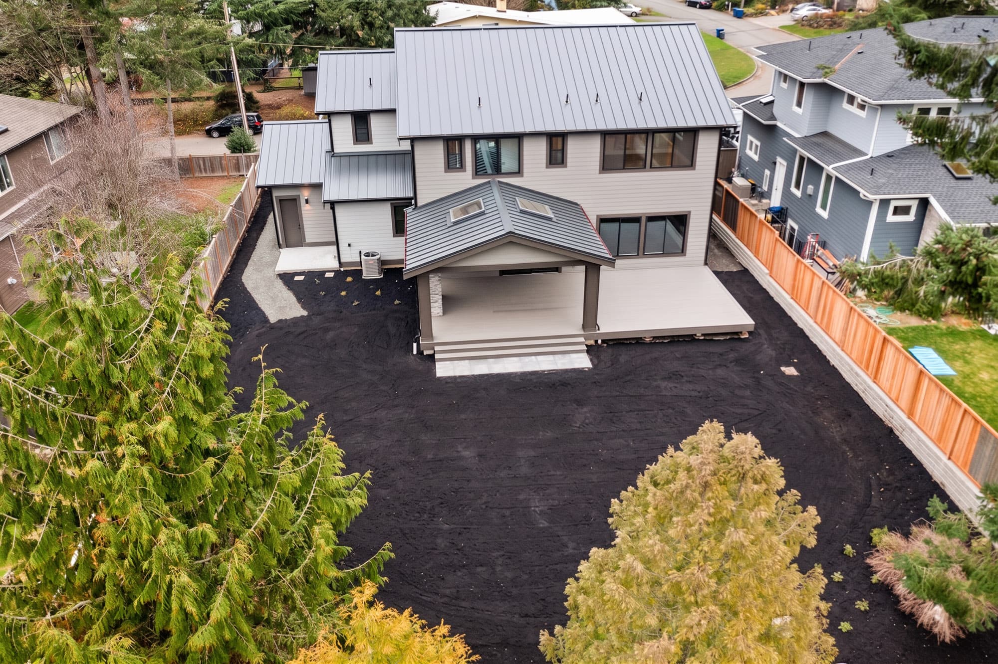 Aerial Backyard Coverage before edit