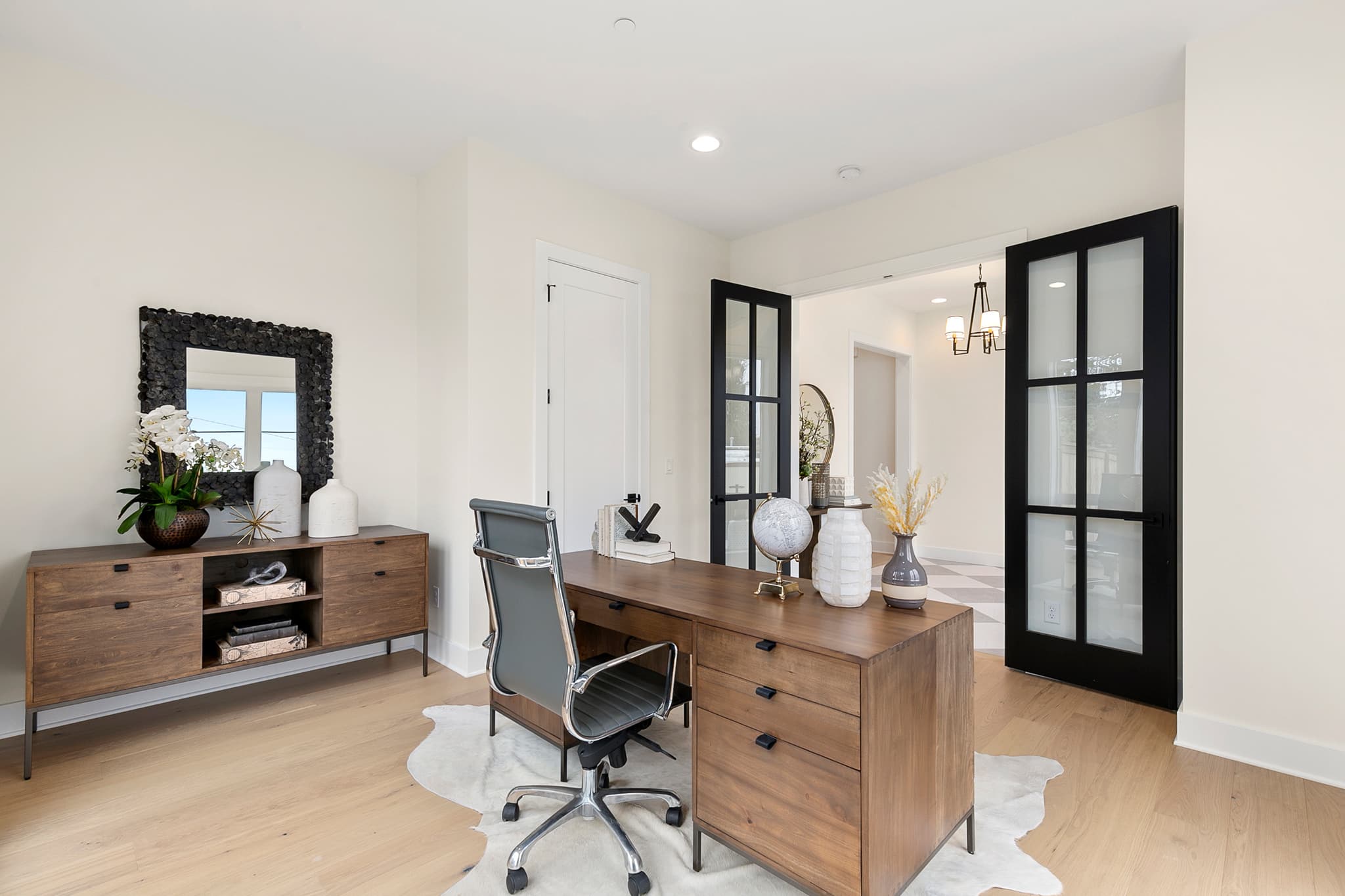 Light-Filled Home Office after edit