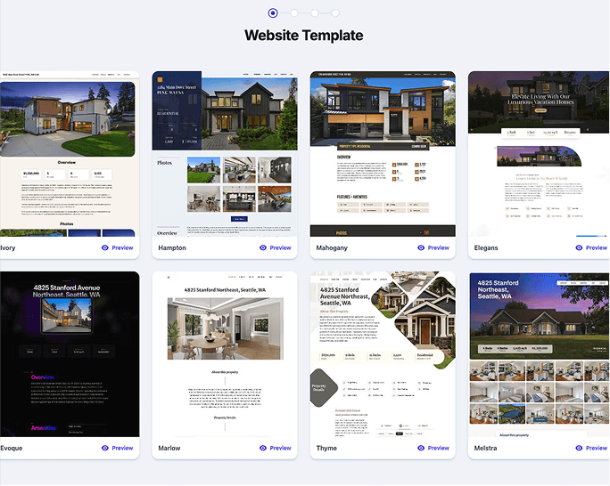 Free website per project