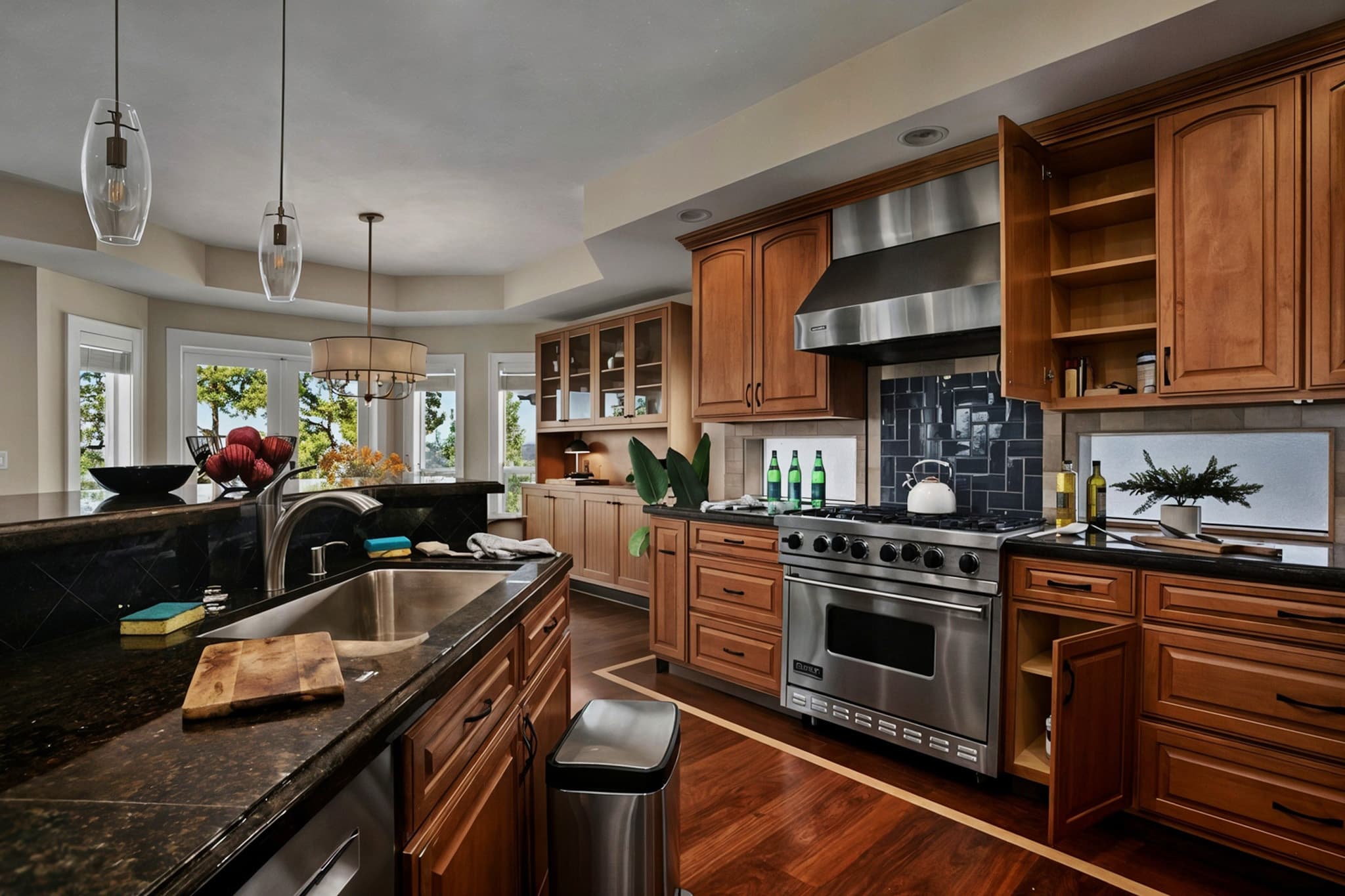 Kitchen Counter Reset before edit