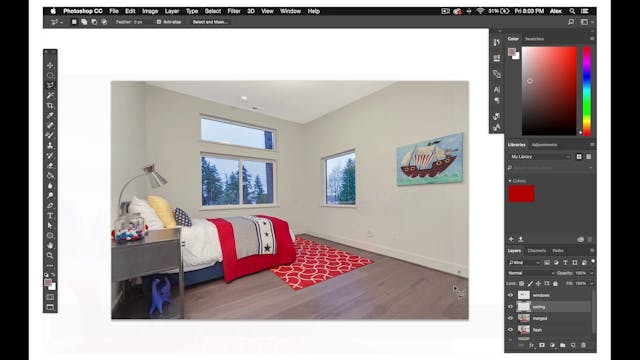 How to master removing color casts from real estate photos