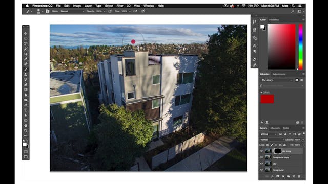 How to master the basics of editing drone photos for real estate