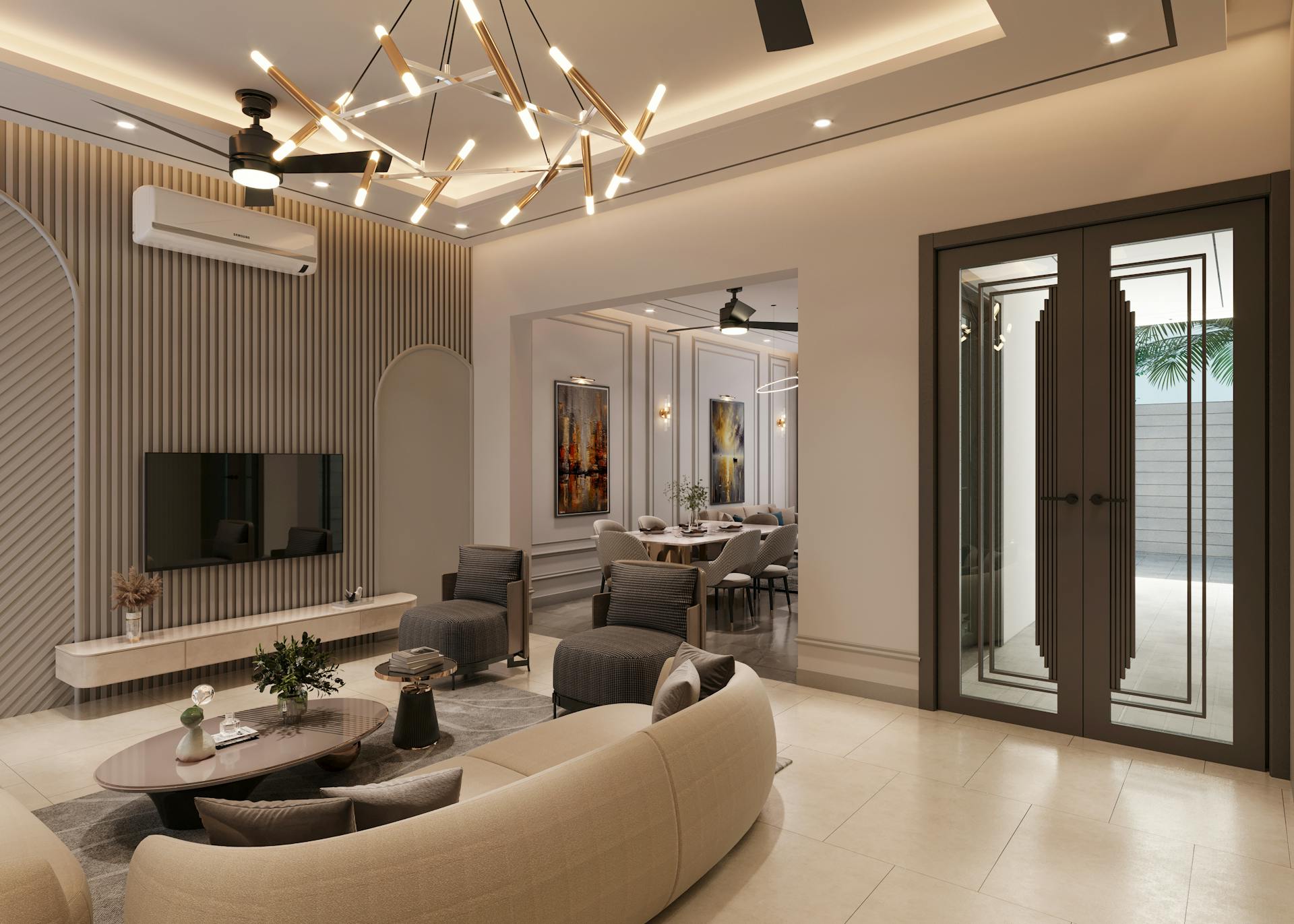 airbnb living room